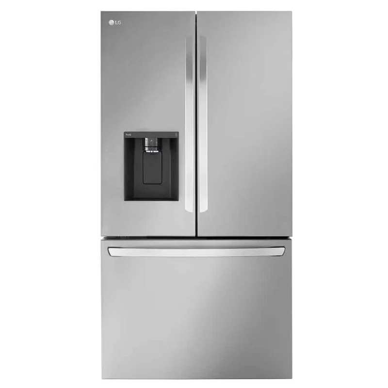 LG - 35.75 Inch 25.5 cu. ft French Door Refrigerator in Stainless - LRFXC2606S Stainless
