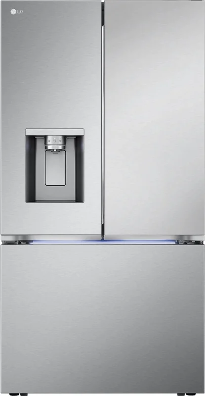 LG - 35.75 Inch 25.5 cu. ft French Door Refrigerator in Stainless - LRYXC2606S Stainless