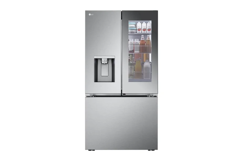 LG - 35.75 Inch 26 cu. ft French Door Refrigerator in Stainless - LRYKC2606S Stainless