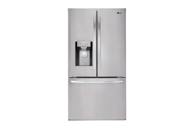 LG - 35.75 Inch 27.7 cu. ft French Door Refrigerator in Stainless - LRFS28XBS Stainless