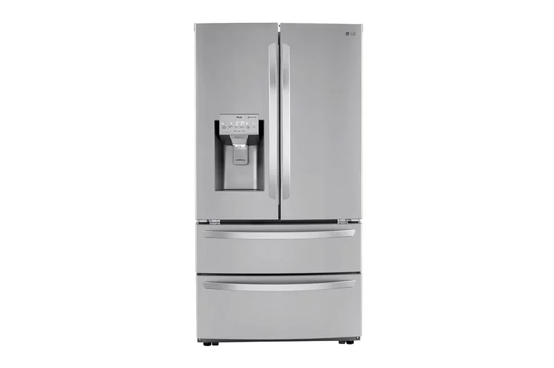 LG - 35.75 Inch 27.8 cu. ft French Door Refrigerator in Stainless - LRMXS2806S Stainless