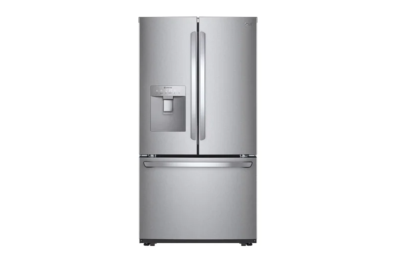 LG - 35.75 Inch 29 cu. ft French Door Refrigerator in Stainless - LRFWS2906S Stainless