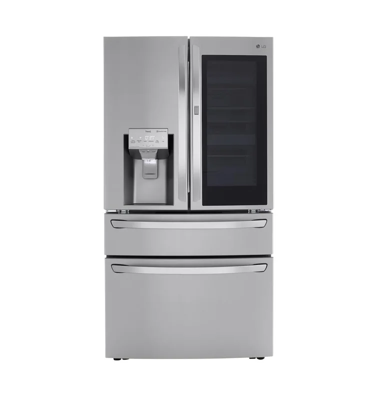 LG - 35.8 Inch 22.5 cu. ft French Door Refrigerator in Stainless - LRMVC2306S Stainless