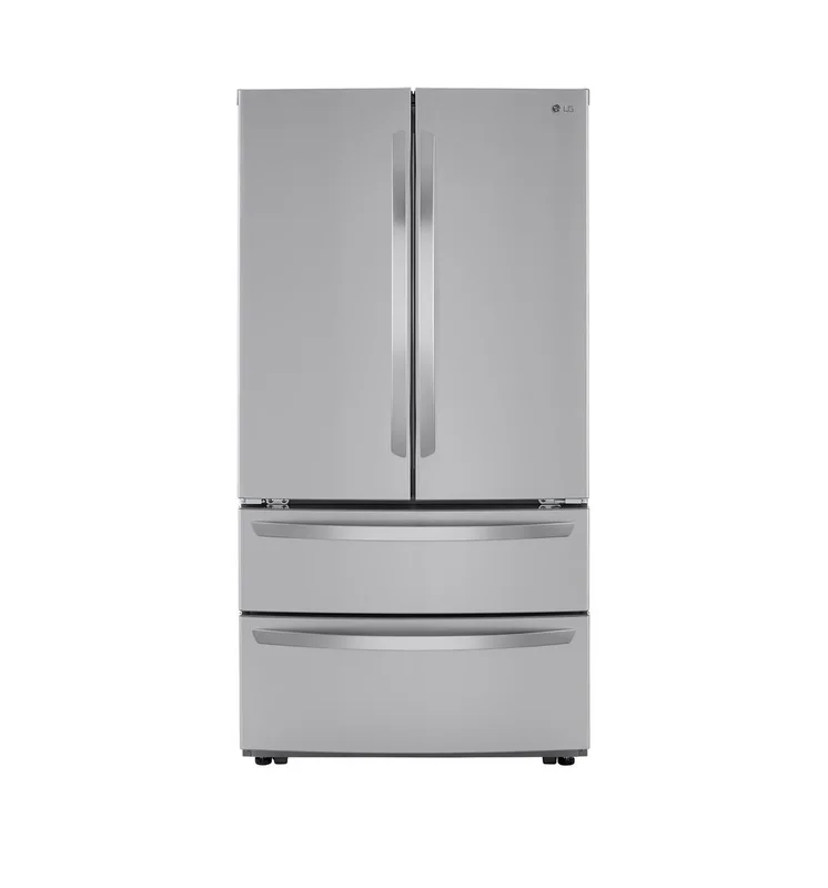 LG - 35.8 Inch 26.9 cu. ft French Door Refrigerator in Stainless - LMWS27626S Stainless
