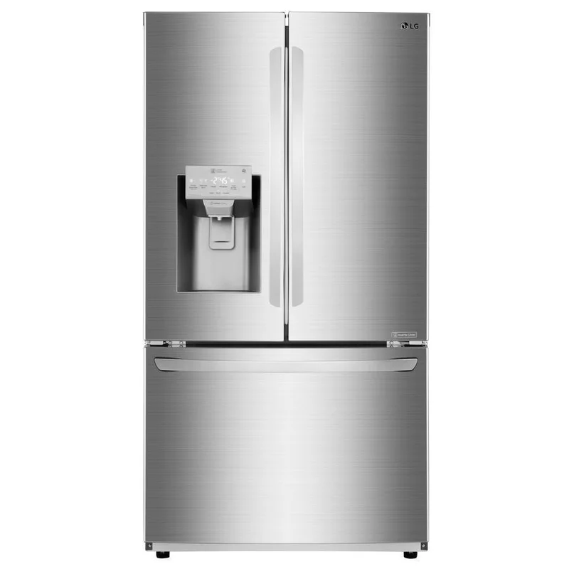 LG - 35.8 Inch 27.9 cu. ft French Door Refrigerator in Stainless - LFXS28968S Stainless