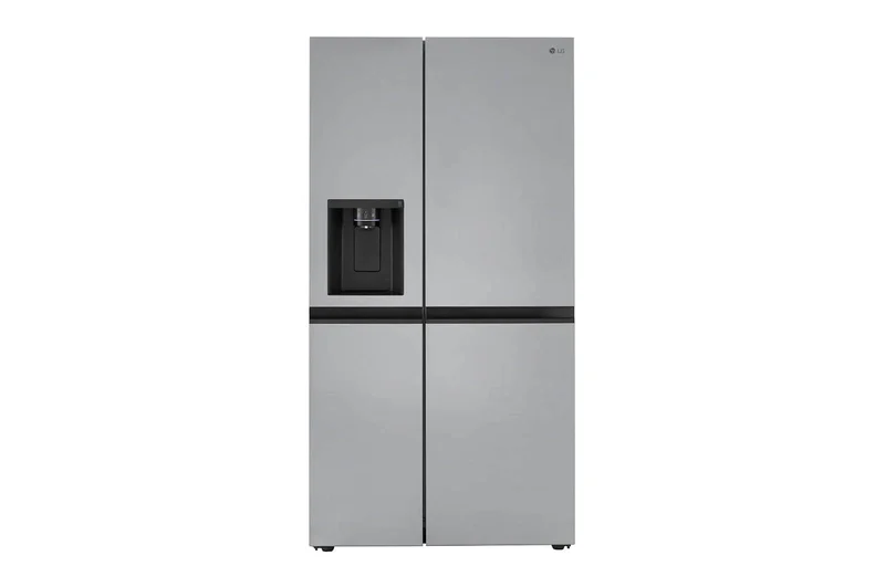 LG - 35.875 Inch 27.1 cu. ft Side by Side Refrigerator in Silver - LRSXS2706V Silver