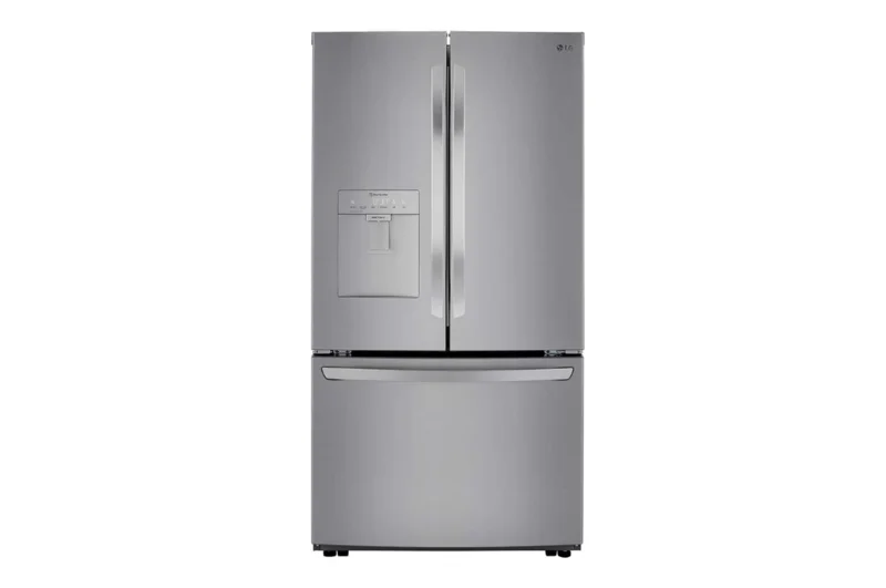 LG - 35 Inch 29 cu. ft French Door Refrigerator in Stainless - LRFWS2906V Stainless