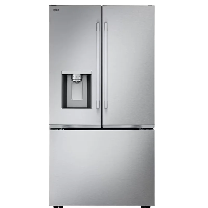 LG - 36 Inch 24 cu. ft Zero Clearance Counter Depth French Door Refrigerator in Stainless - LF24Z6530S Stainless