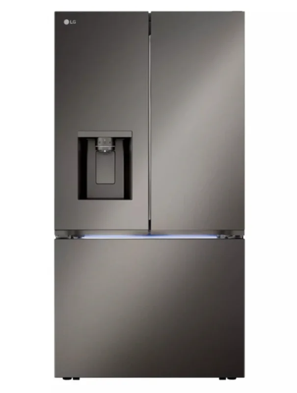 LG - 36 Inch 25.5 cu. ft French Door Refrigerator in Black Stainless - LRYXC2606D BLACK STAINLESS STEEL