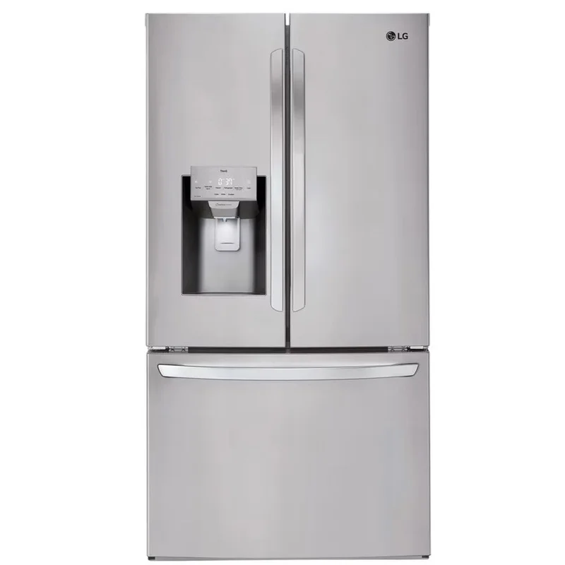 LG - 36 Inch 28.6 cu. ft French 4-Door Refrigerator in Stainless - LHFS28XBS Stainless
