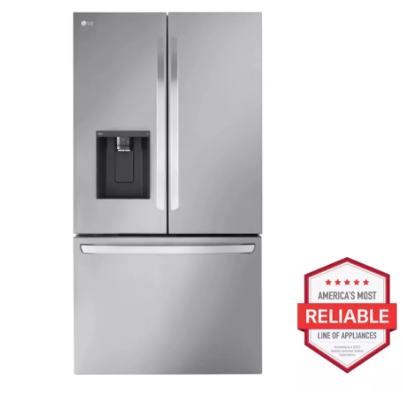 LG - 36 Inch 31 cu. ft French Door Refrigerator in Stainless - LRFXS3106S Stainless