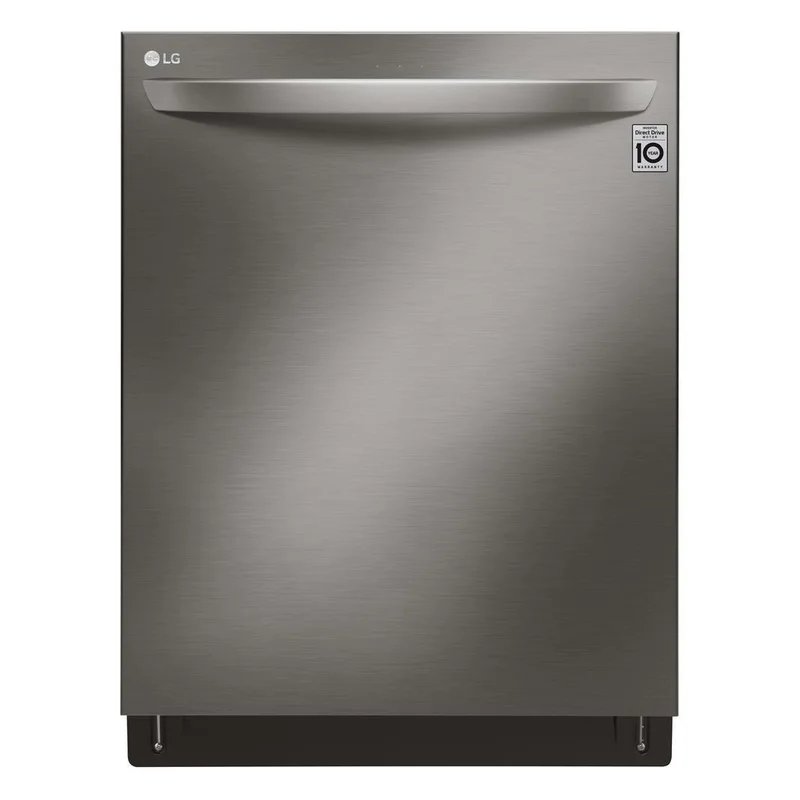 LG - 42 dBA Built In Dishwasher in Black Stainless - LDT7808BD Black Stainless