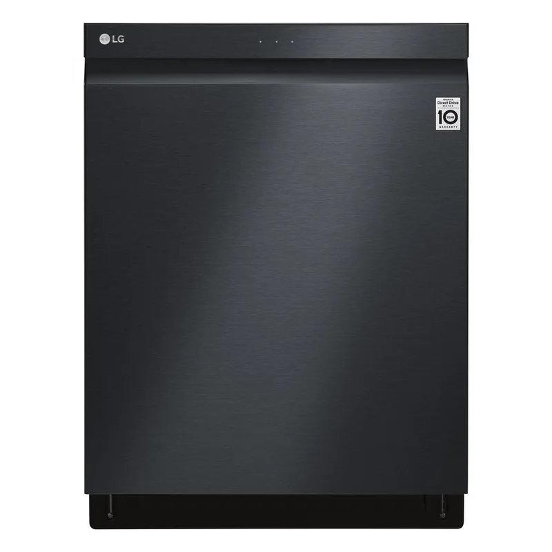 LG - 44 dBA Built In Dishwasher in Black - LDP6809BM Black