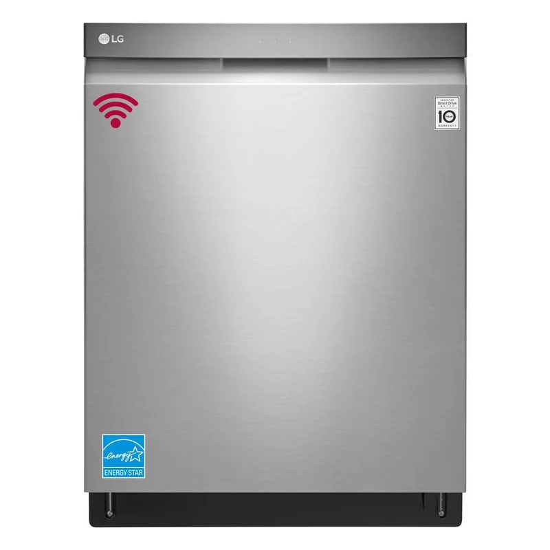 LG - 44 dBA Built In Dishwasher in Stainless - LDP6797SS Stainless