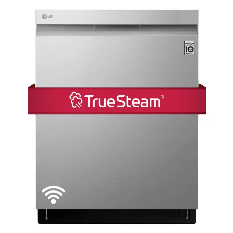 LG - 44 dBA Built In Dishwasher in Stainless - LDP6809SS Stainless