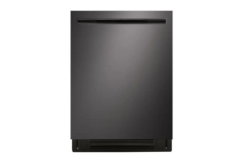 LG - 46 dBA Built In Dishwasher in Black Stainless - LDNPQ555D Black Stainless