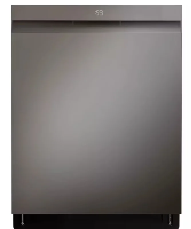 LG - 46 dBA Built In Dishwasher in Black Stainless - LDPH5554D Black Stainless