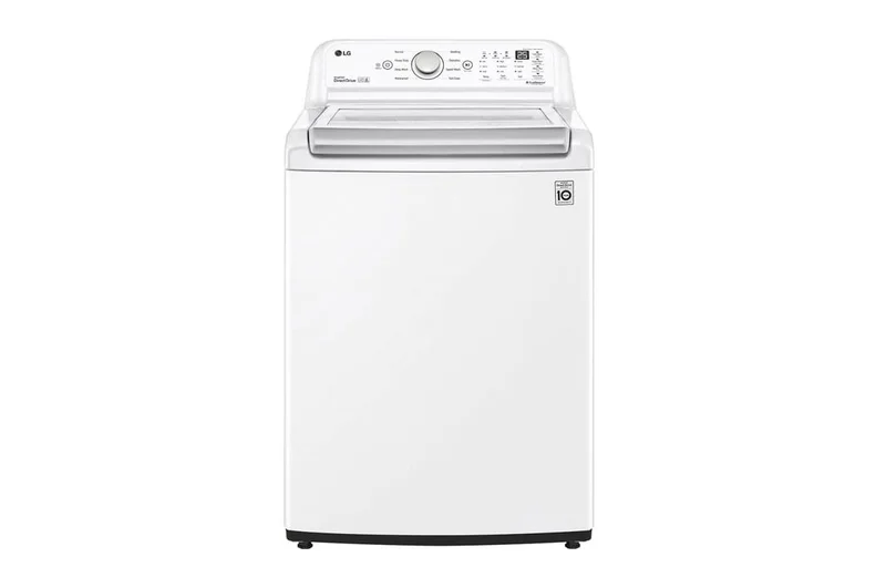 LG - 5.8 cu. Ft Top Load Washer in White - WT7150CW White