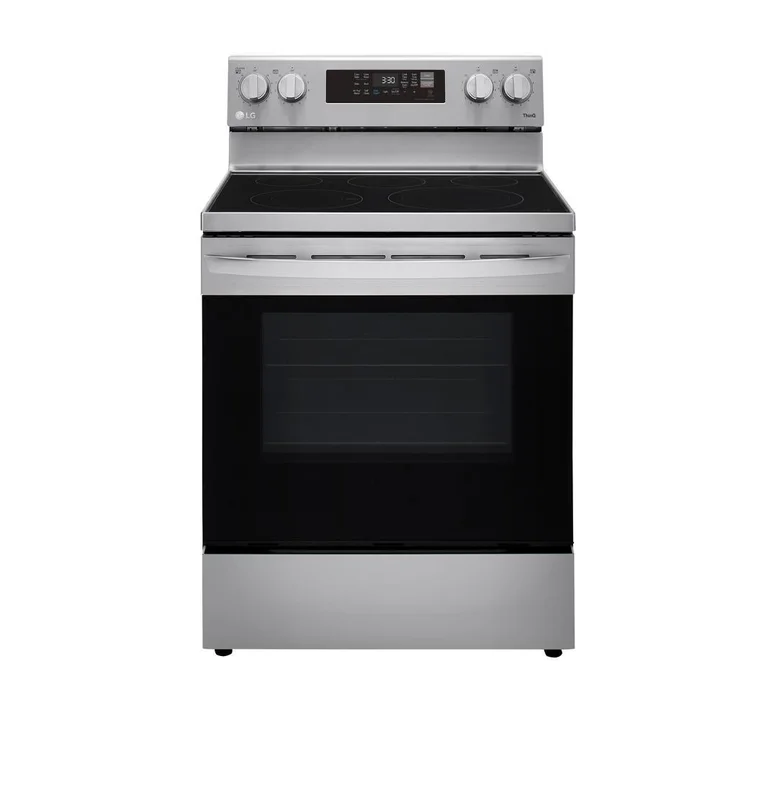 LG - 6.3 cu. ft Electric Range in Stainless - LREL6323S Stainless
