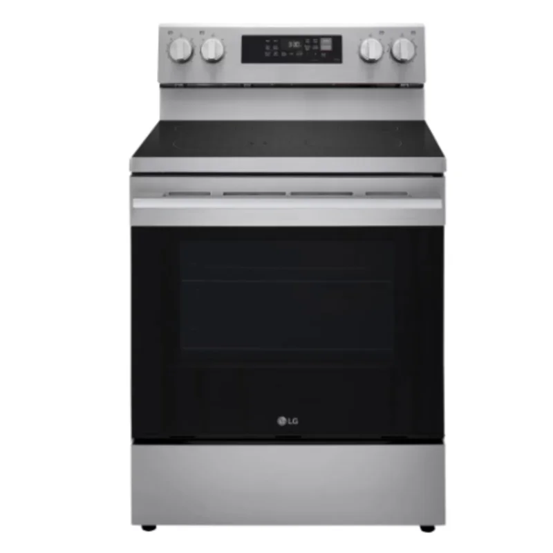 LG - 6.3 cu. ft Electric Range in Stainless - LREN6323YE Stainless