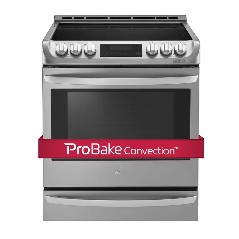 LG - 6.3 cu. ft Electric Range in Stainless - LSE5613ST Stainless