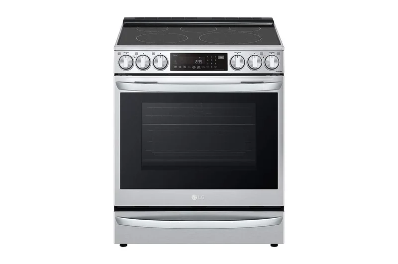 LG - 6.3 cu. ft Electric Range in Stainless - LSEL6337F Stainless