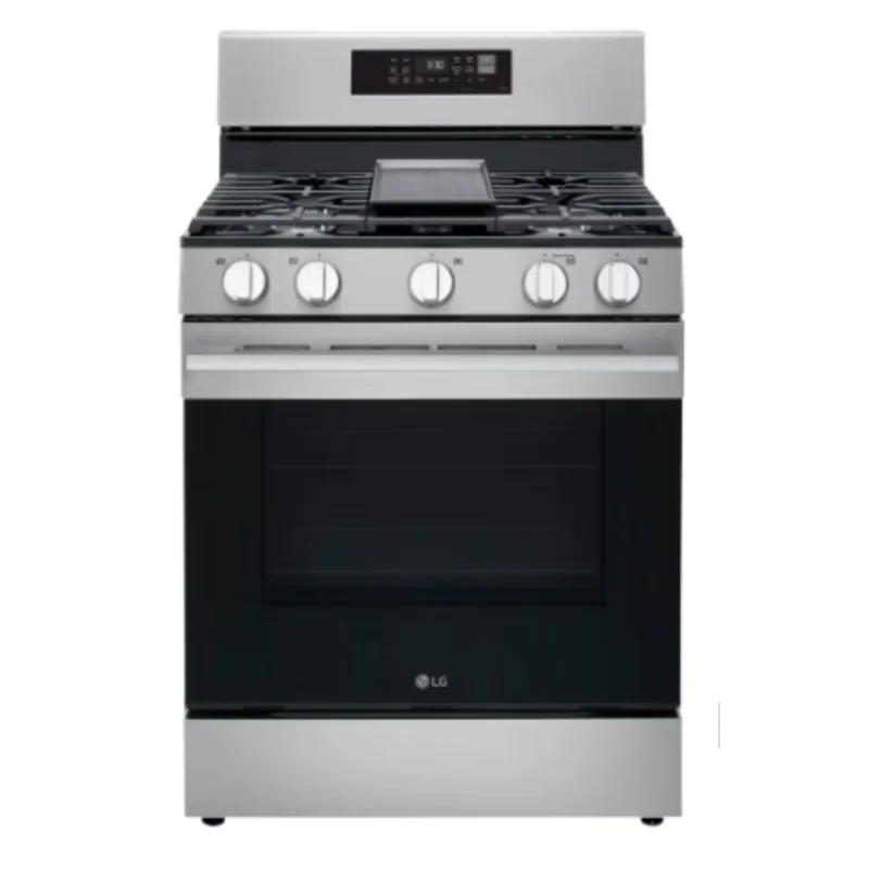LG - 6.3 cu. ft Gas Range in Stainless - LRGN6323Y Stainless