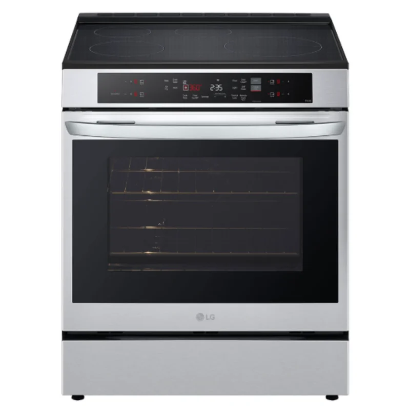 LG - 6.3 cu. ft Induction Range in Stainless - LSIL6332FE Stainless