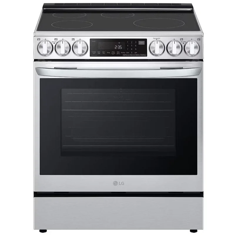 LG - 6.3 cu. ft Induction Range in Stainless - LSIL6336F Stainless