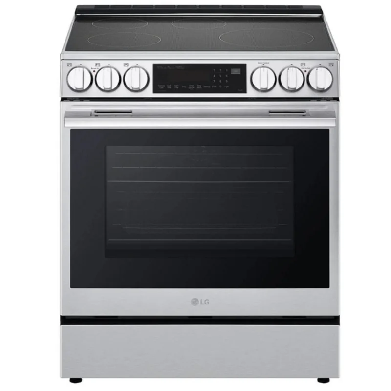LG - 6.3 cu. ft Induction Range in Stainless - LSIL6336XE Stainless
