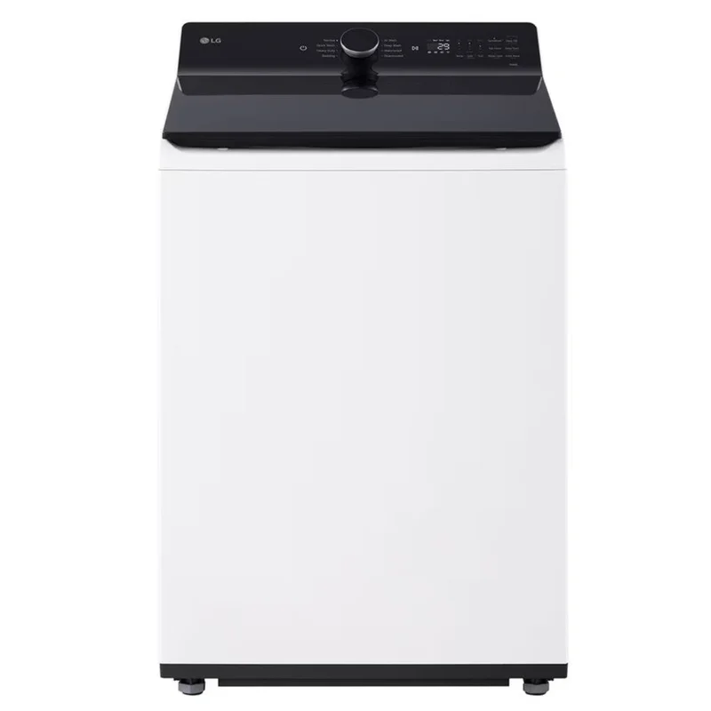 LG - 6.3 cu. Ft Top Load Washer in White - WT8400CW White