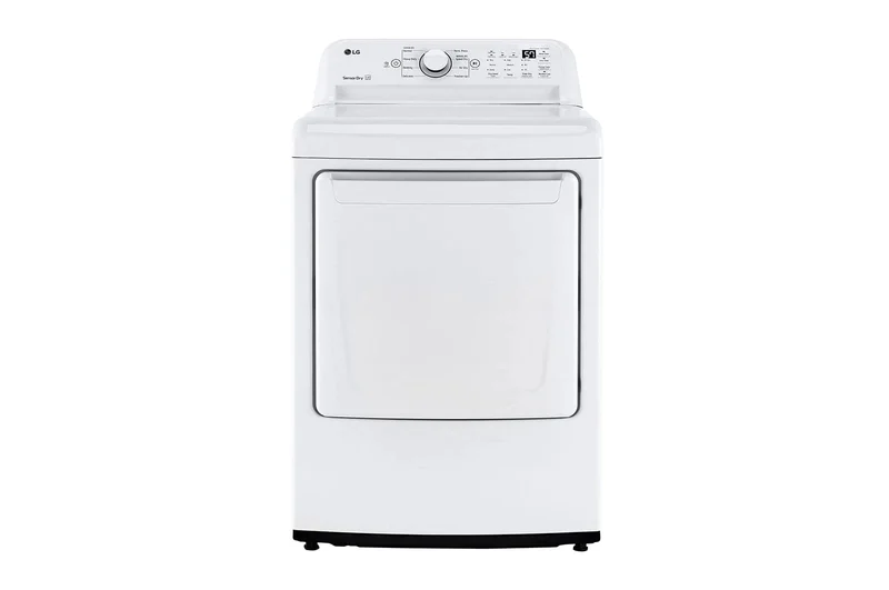 LG - 7.3 cu. Ft Electric Dryer in White - DLE7005W White