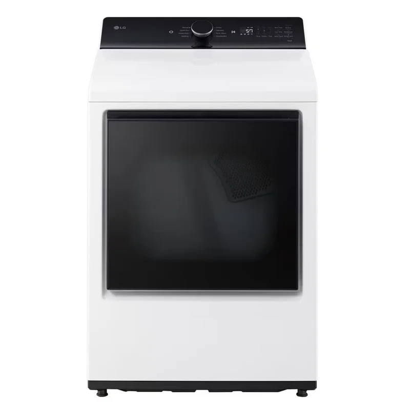 LG - 7.3 cu. Ft Electric Dryer in White - DLE8400WE White