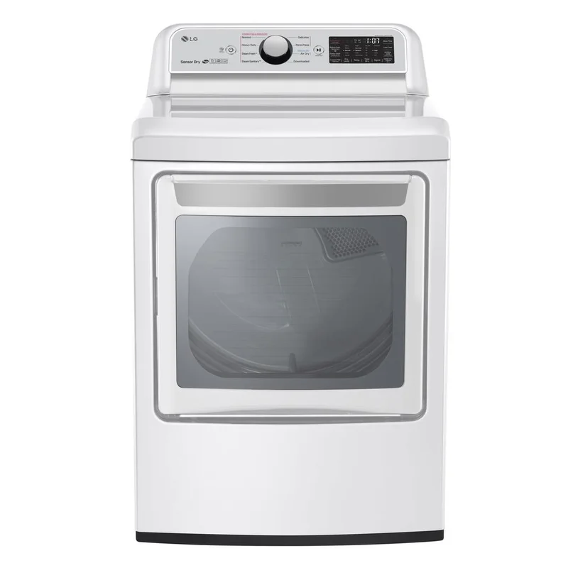 LG - 7.3 cu. Ft Electric Dryer in White - DLEX7250W White