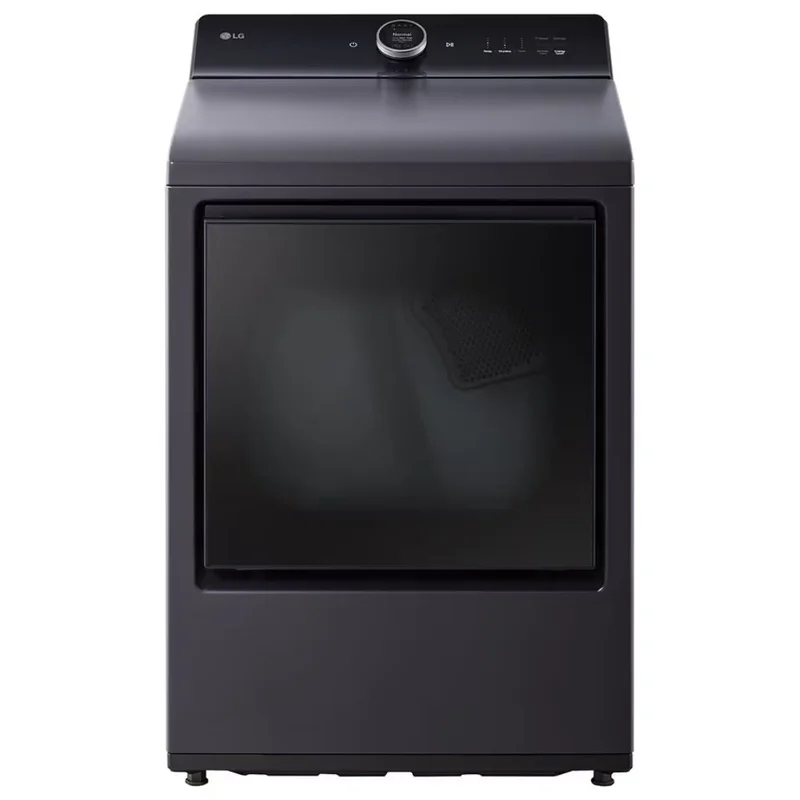 LG - 7.3 cu. Ft Electric Dryer With EasyLoad in Graphite - DLEX8600BE Graphite