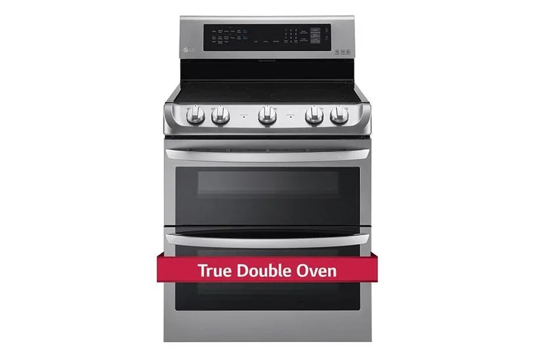 LG - 7.3 cu. ft Electric Range in Stainless - LDE5415ST Stainless