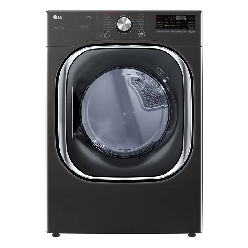 LG - 7.4 cu. Ft  Electric Dryer in Black Stainless - DLEX4500B Black Stainless