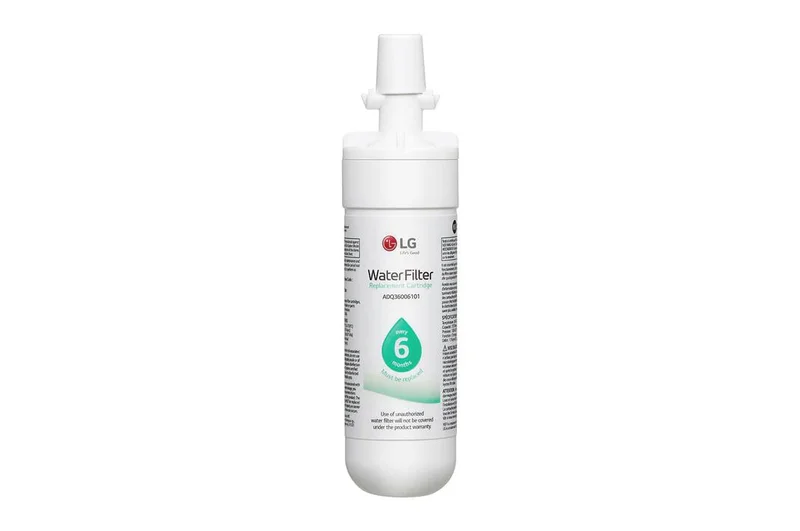 LG - LT700P 6 month/200 Gallon Capacity Replacement Refrigerator Water Filter - LT700P White