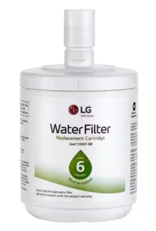 LG - Refrigerator Water Filter in White - LT500P WHITE