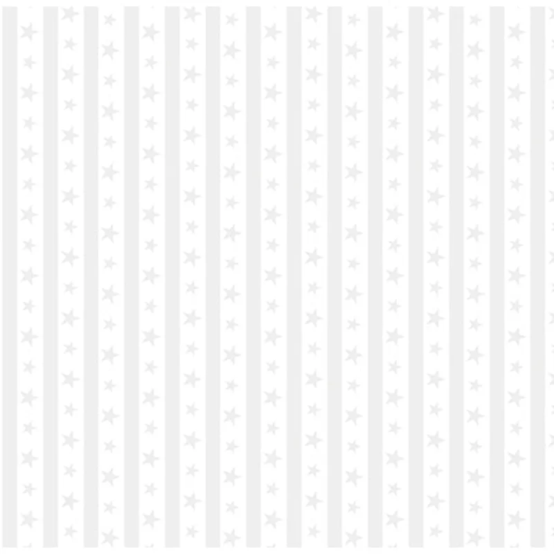 LIBERTY WHITES: Stars and Stripes-White (1/4 Yard)