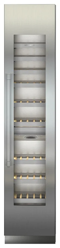 Liebherr - 17.75 Inch 8.2 cu. ft Built In / Integrated Wine Fridge Refrigerator in Stainless - MW1800 Stainless