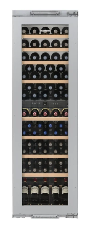 Liebherr - 21.9375 Inch 9 cu. ft Built In / Integrated Wine Fridge Refrigerator in Panel Ready - HW8000 Panel Ready