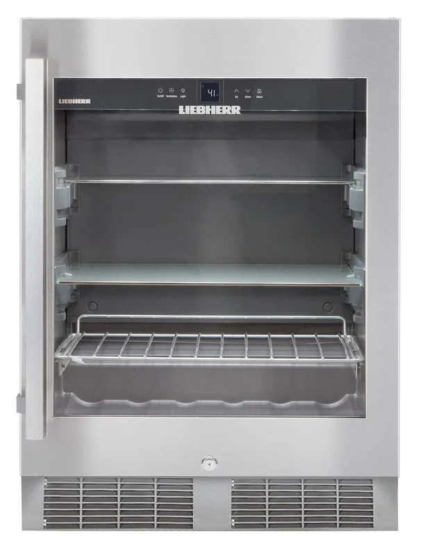 Liebherr - 23.5625 Inch 3.8 cu. ft Built In / Integrated Beverage Centre Refrigerator in Stainless - RU510 Stainless