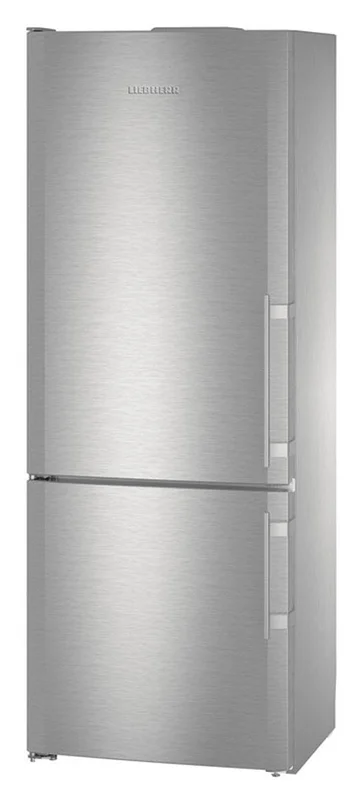 Liebherr - 29.5625 Inch 15 cu. ft Bottom Mount Refrigerator in Stainless - CBS1661 Stainless