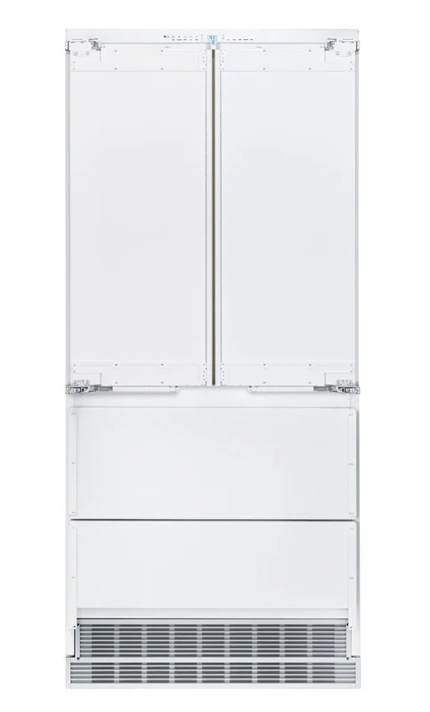 Liebherr - 35.875 Inch 18.9 cu. ft Built In / Integrated French Door Refrigerator in Panel Ready - HCB2082 Panel Ready
