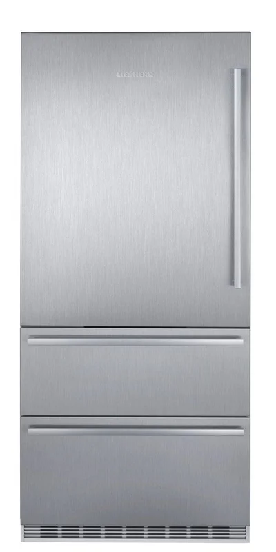 Liebherr - 35.875 Inch 19.5 cu. ft Bottom Mount Refrigerator in Stainless - CS2081 Stainless