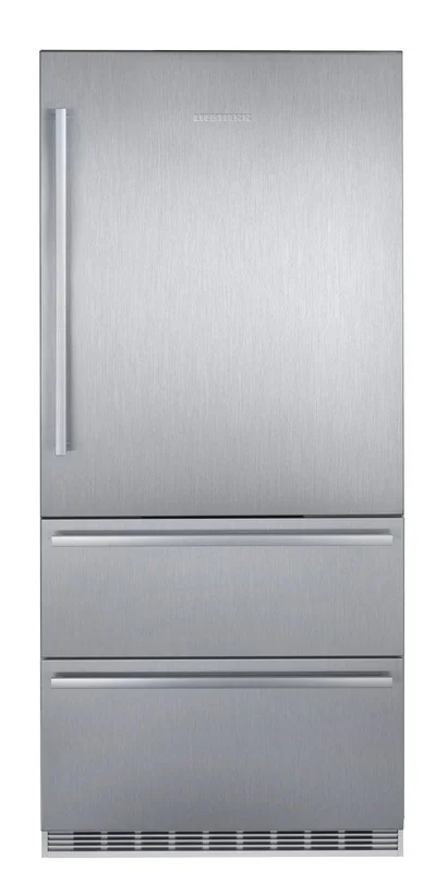 Liebherr - 35.875 Inch 19.5 cu. ft Bottom Mount Refrigerator in Stainless - CS2090 Stainless