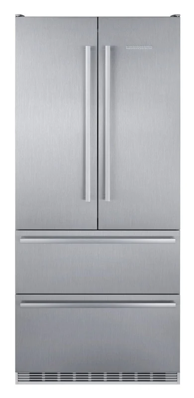 Liebherr - 35.875 Inch 19.5 cu. ft French Door Refrigerator in Stainless - CS2082 Stainless