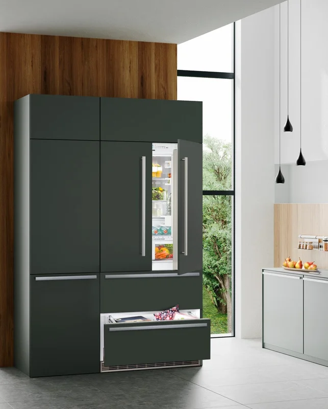 Liebherr - 36 Inch 18.9 cu. ft French Door Refrigerator in Panel Ready - HCB2092 Panel Ready