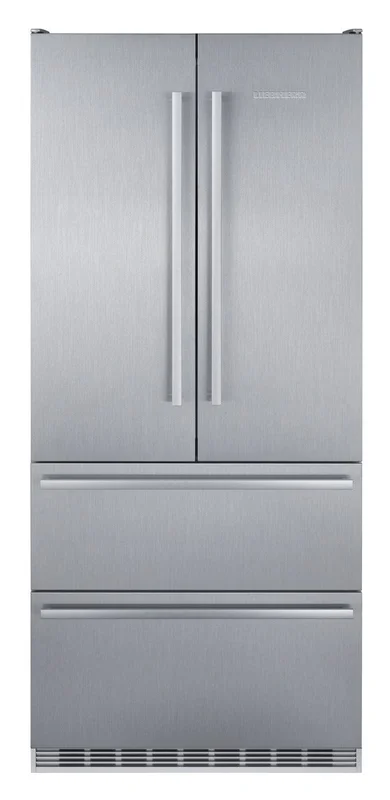 Liebherr - 36 Inch 18.9 cu. ft French Door Refrigerator in Stainless - CBS2092 Stainless